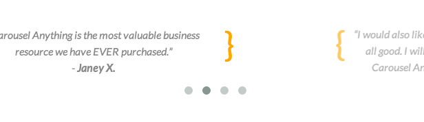 Carousel Anything Plugin For Visual Composer Testimonial Sample