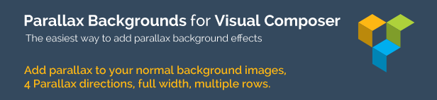 Fondos de video y paralaje para Visual Composer